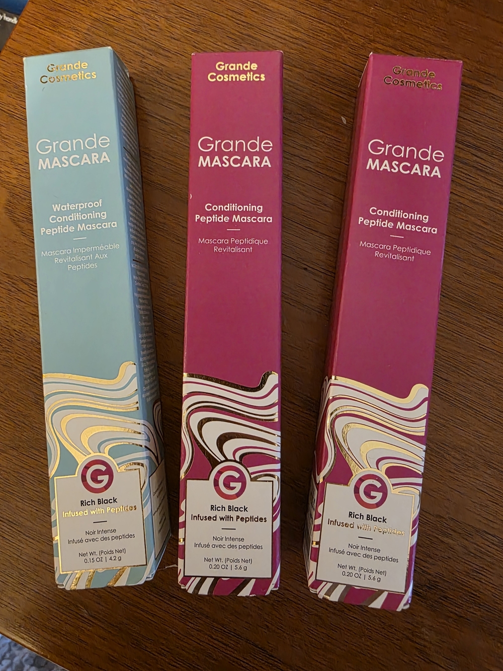 Grande Mascara Conditioning Peptide Mascara - Rich Black (Grande Cosmetics)